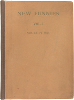 "NEW FUNNIES" BOUND COMICS VOLUME.