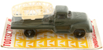 TOOTSIETOY RADAR TRUCK & ARMY SET CARDED PAIR.