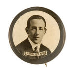 "HARRY BOLAND" ASSASSINATED IRISH NATIONALIST 1922 MEMORIAL BUTTON.