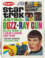 "STAR TREK ASTRO-BUZZ-RAY GUN."