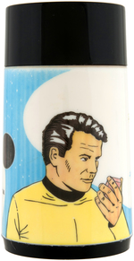 "STAR TREK" CANADIAN PLASTIC LUNCHBOX & THERMOS.