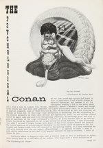 CONAN-RELATED "AMRA: THE SWORD & SORCERY MAGAZINE" FANZINE LOT.