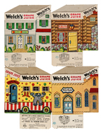 HOWDY DOODY WELCH'S DOODYVILLE COMPLETE PREMIUM WITH HOUSES & MAP.