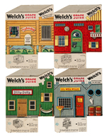 HOWDY DOODY WELCH'S DOODYVILLE COMPLETE PREMIUM WITH HOUSES & MAP.
