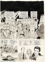 "MAD" #307 ANGELO TORRES "BACKDRAFT" SPOOF COMPLETE STORY ORIGINAL ART.