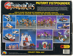 THUNDERCATS FISTPOUNDER, SKYCUTTER AND NOSEDIVER BOXED TRIO.