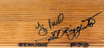 NEW YORK YANKEES MULTI-SIGNED MALLET BAT INCLUDING YOGI BERRA & PHIL RIZZUTO.