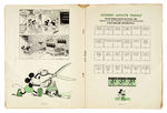 COMPLETE COPY OF THE FIRST MICKEY MOUSE BOOK PLUS SIMILAR AESOP’S MOVIE FABLES BOOK.