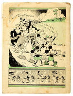 COMPLETE COPY OF THE FIRST MICKEY MOUSE BOOK PLUS SIMILAR AESOP’S MOVIE FABLES BOOK.