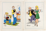 PILLSBURY - CHICAGO TRIBUNE CHARACTERS PREMIUM PICTURES.