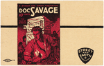 "DOC SAVAGE CLUB" STUD & CARD.