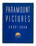 "PARAMOUNT PICTURES 1937-1938" EXHIBITORS BOOK.