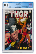 "THOR" #165 JUNE 1969 CGC 8.5 VF+ (FIRST FULL HIM/ADAM WARLOCK).