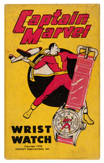 "CAPTAIN MARVEL" BOXED WATCH.