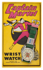 "CAPTAIN MARVEL" BOXED WATCH.