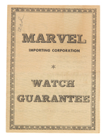 "MARY MARVEL" BOXED WATCH.