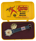 "CAPTAIN MARVEL" WATCH IN RARE PLASTIC CASE.