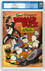 "FOUR COLOR" #159 AUGUST 1947 CGC 8.0 VF (DONALD DUCK).