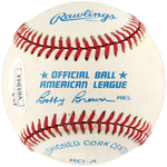 MICKEY MANTLE SINGLE-SIGNED BASEBALL.