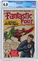 "FANTASTIC FOUR" #10 & #11 CGC PAIR.