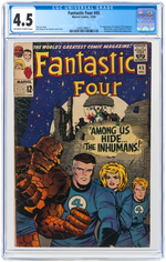 "FANTASTIC FOUR" #44-46 CGC TRIO.