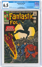 "FANTASTIC FOUR" #52-53 CGC PAIR (FIRST BLACK PANTHER).