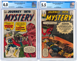 "JOURNEY INTO MYSTERY" #90-93 CGC LOT.