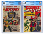 "JOURNEY INTO MYSTERY" #90-93 CGC LOT.