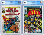 "MARVEL PREMIERE, CHAMPIONS, NOVA" & "WHAT IF?" FIRST ISSUES CGC LOT (FIRST CHAMPIONS & NOVA).