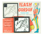 "FLASH GORDON" SLIDING TILE PUZZLE ON STORE CARD.