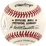 CARL HUBBELL SINGLE-SIGNED BASEBALL.