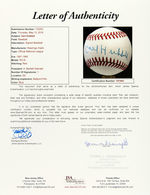 CARL HUBBELL SINGLE-SIGNED BASEBALL.