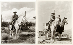 "THE LONE RANGER - 25th SILVER ANNIVERSARY 1958" CLAYTON MOORE SIGNED FOLDER.