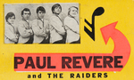 PAUL REVERE & THE RAIDERS 1966 CONCERT POSTER.