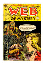 WEB OF MYSTERY #15 NOVEMBER 1952 ACE MAGAZINES (A.A. WYNN).