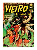 WEIRD THRILLERS #4 SUMMER 1952 ZIFF-DAVIS PUBLICATIONS (APPROVED COMICS).