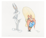 VIRGIL ROSS BUGS BUNNY & YOSEMITE SPECIALTY ORIGINAL ART.