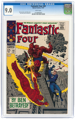 "FANTASTIC FOUR" #69 & #105 CGC PAIR.