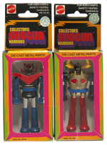 "COLLECTOR'S SHOGUN WARRIORS" COMPLETE BOXED FIGURE SET.