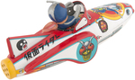 KAMEN RIDER BOXED FRICTION ROCKETSHIP.