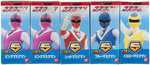 SUPER SENTAI - HIKARI SENTAI MASKMAN BOXED BANDAI FIGURE SET.