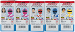 SUPER SENTAI - HIKARI SENTAI MASKMAN BOXED BANDAI FIGURE SET.