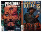 PREACHER BY GARTH ENNIS RUN OF ISSUES #6-66 & 10 RELATED ISSUES.