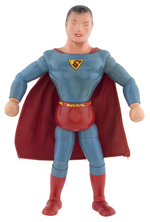 "SUPERMAN DOLL" WOOD & COMPOSITION JOINTED IDEAL FIGURE.