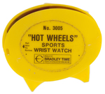 "HOT WHEELS" BRADLEY WATCH IN PLASTIC CASE.