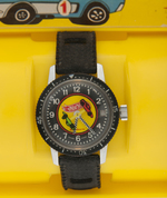 "HOT WHEELS" BRADLEY WATCH IN PLASTIC CASE.