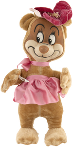 GUND LULU BELLE FROM BONGO BEAR SEGMENT OF "FUN AND FANCY FREE" BOXED PLUSH.