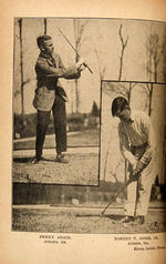 GOLFERS 1910 ALMANAC/1919 GOLF GUIDE PUBLICATIONS.