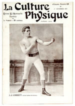 FRENCH BOXING MAGAZINES WITH JOE LOUIS/CORBETT/DEMPSEY/JACKSON.