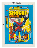 SHOGUN WARRIORS COLORFORMS ORIGINAL/PRODUCTION ART LOT.